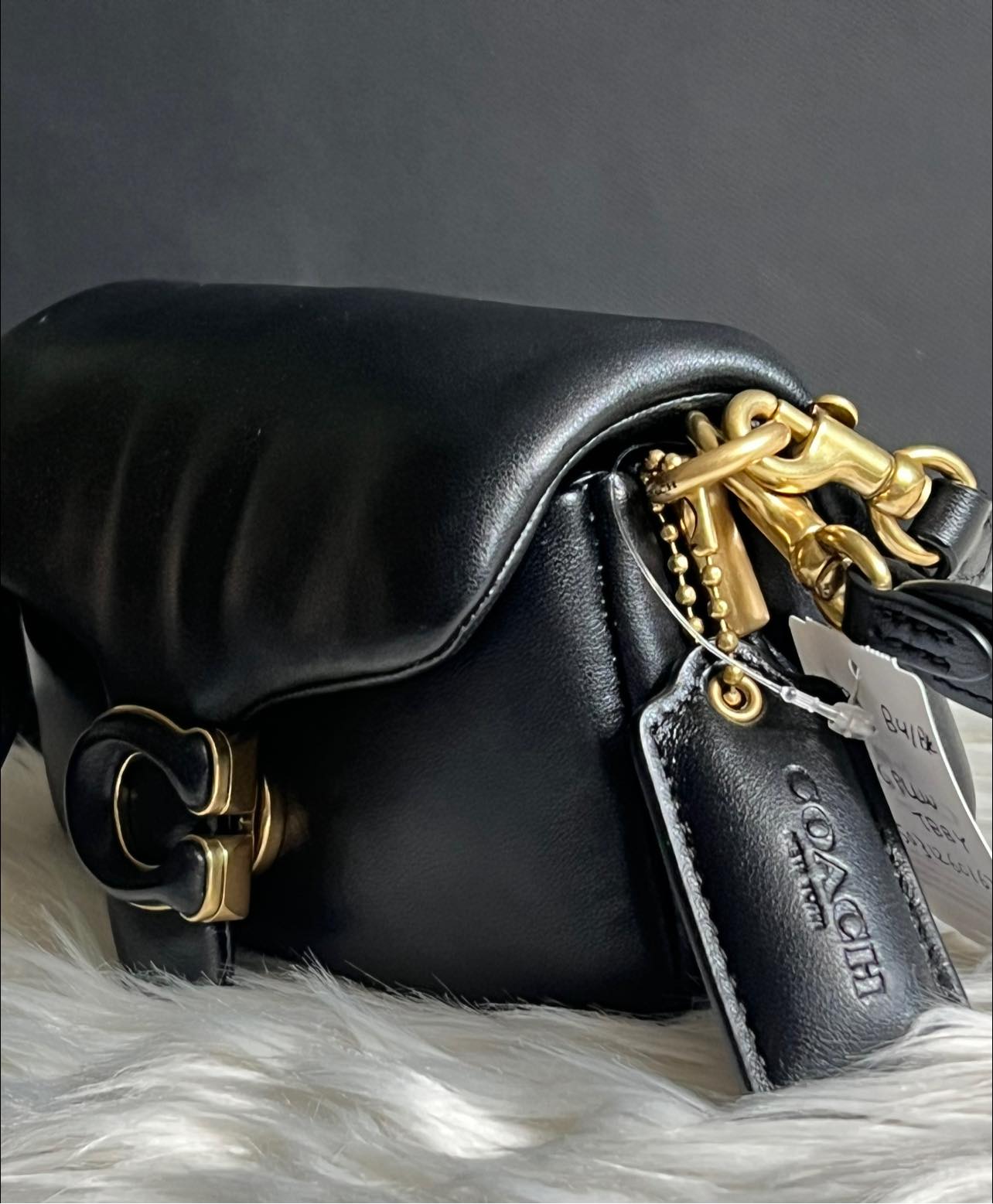 COACH 'pillow Tabby' Shoulder Bag in Black