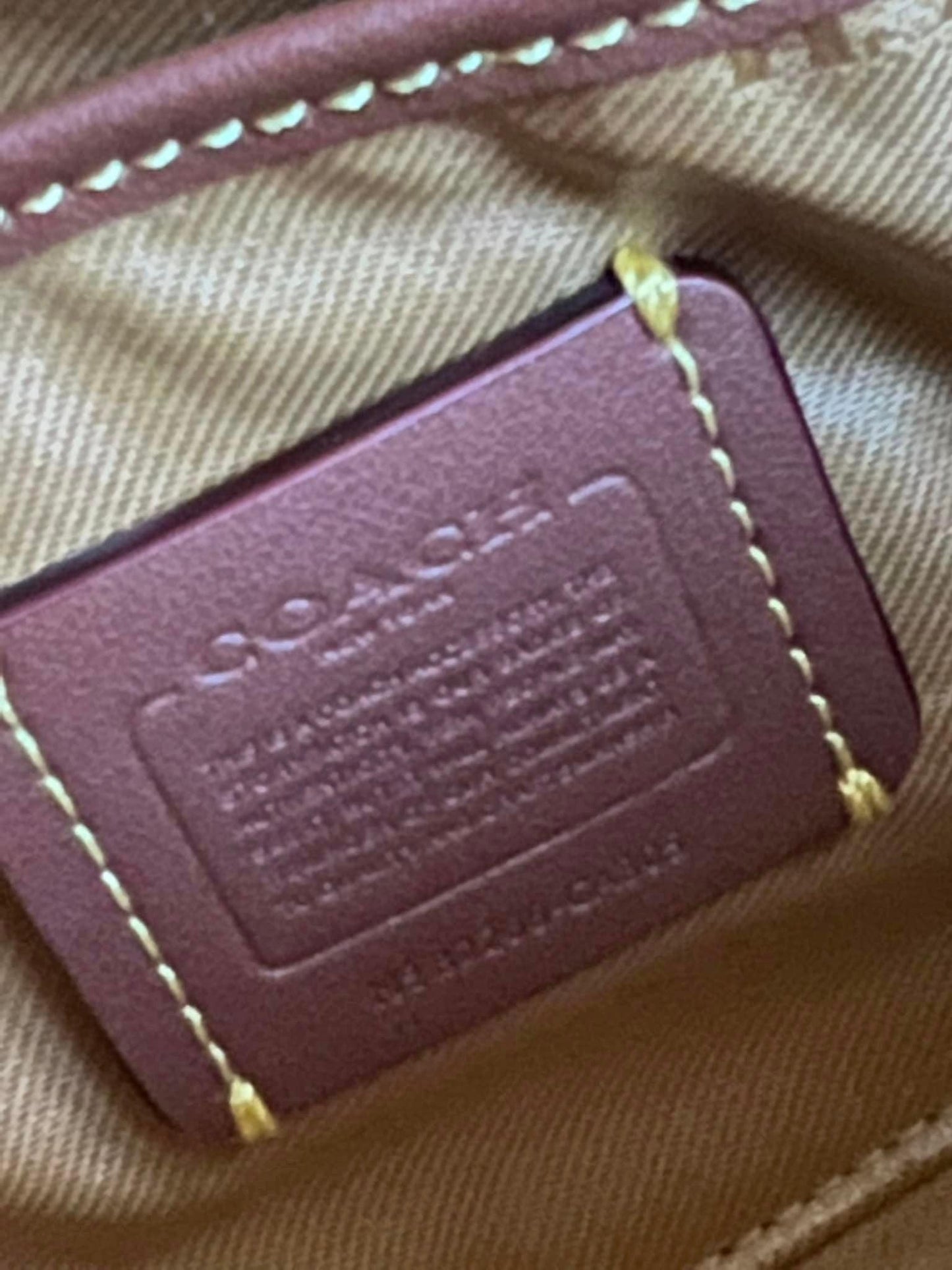Coach Julienne Cosmetic Case 17 With Cherry Print