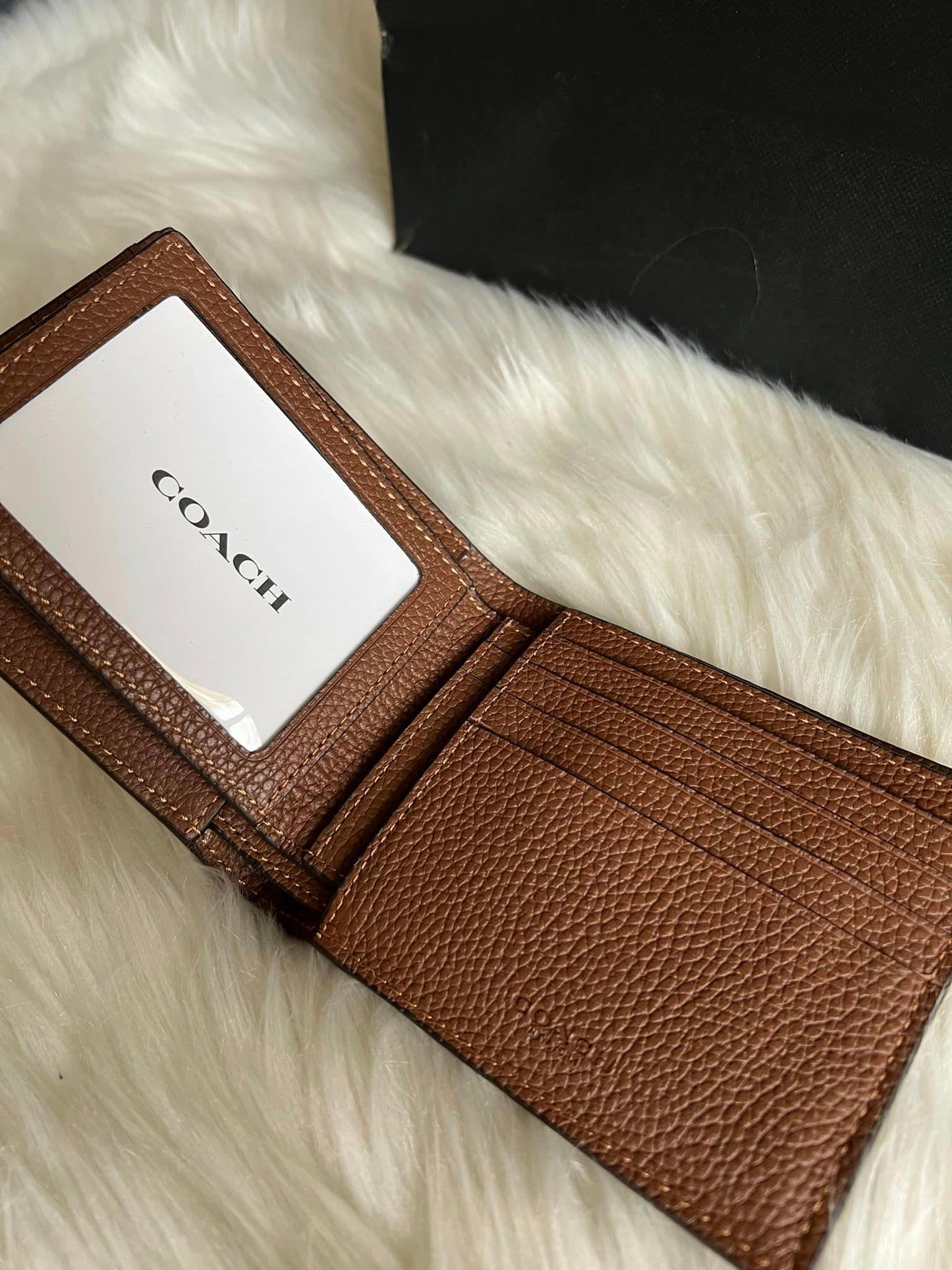 Coach Men’s 3-in-1 Wallet in Signature Leather