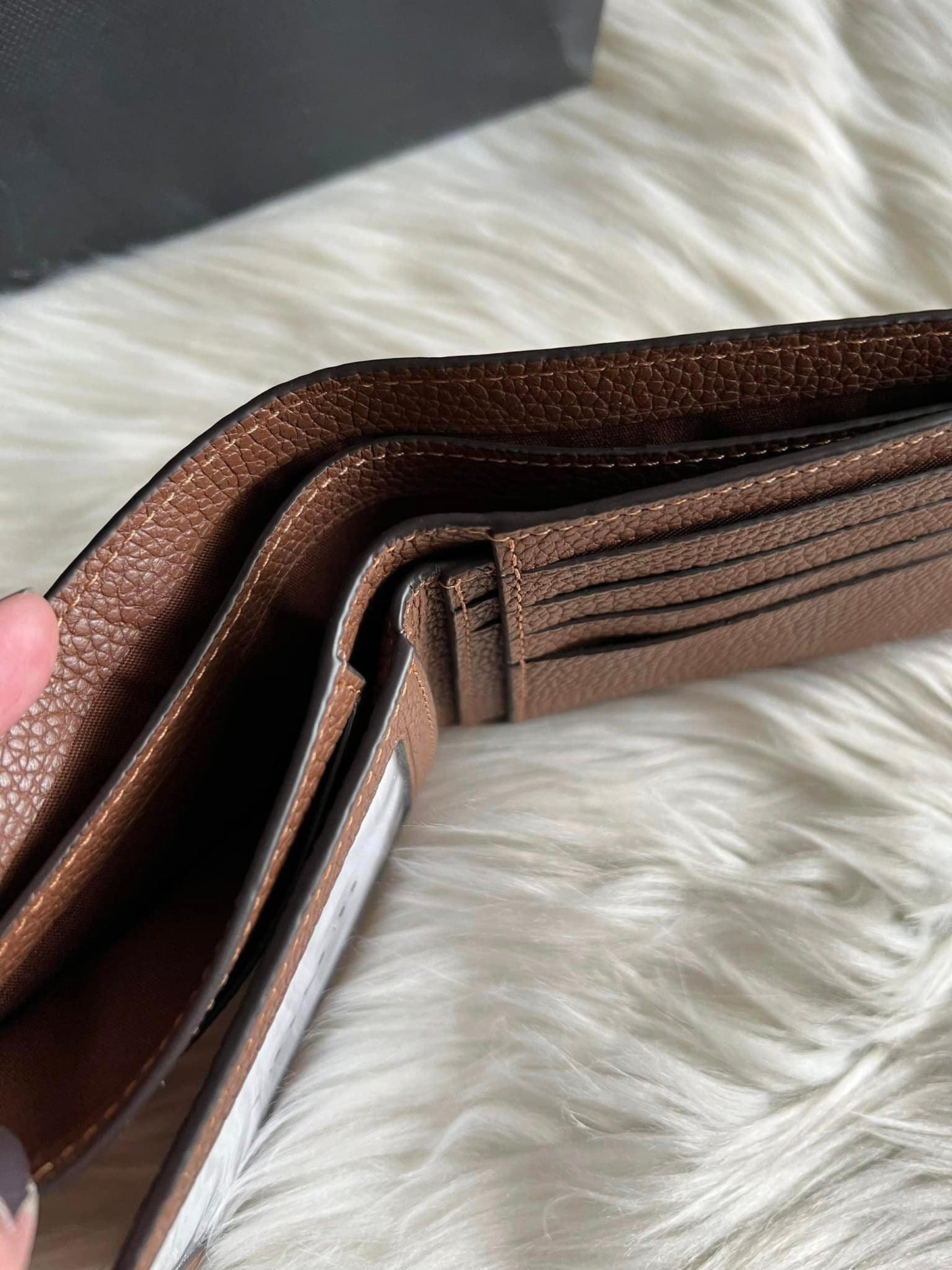 Coach Men’s 3-in-1 Wallet in Signature Leather