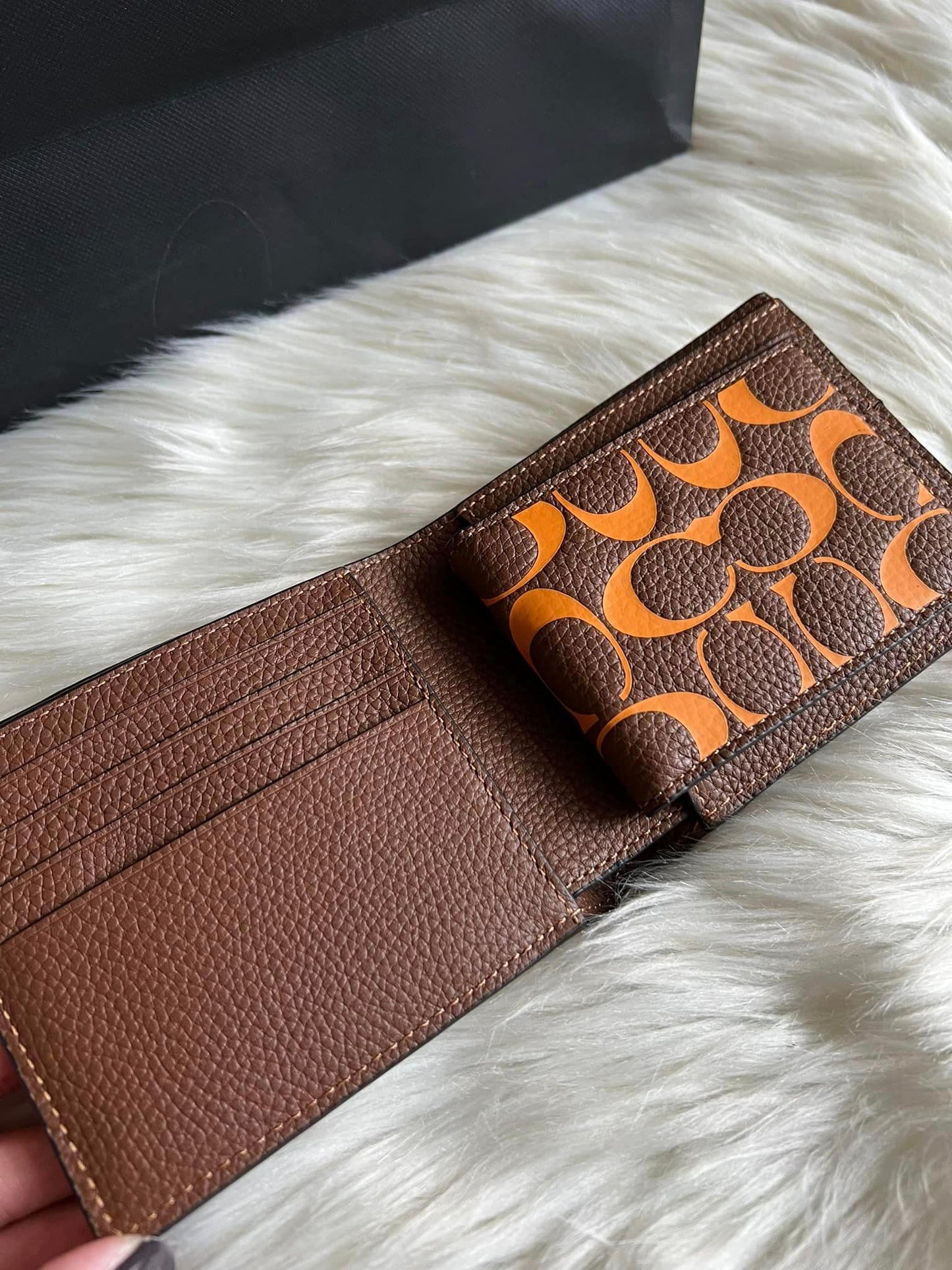 Coach Men’s 3-in-1 Wallet in Signature Leather