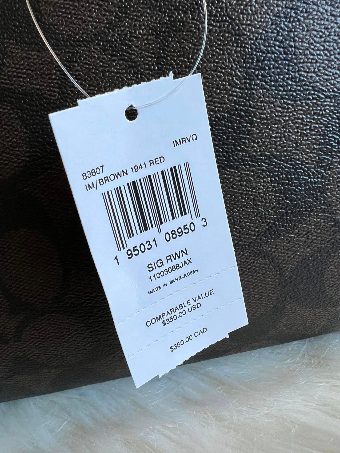 Coach Rowan Satchel in Signature Canvas