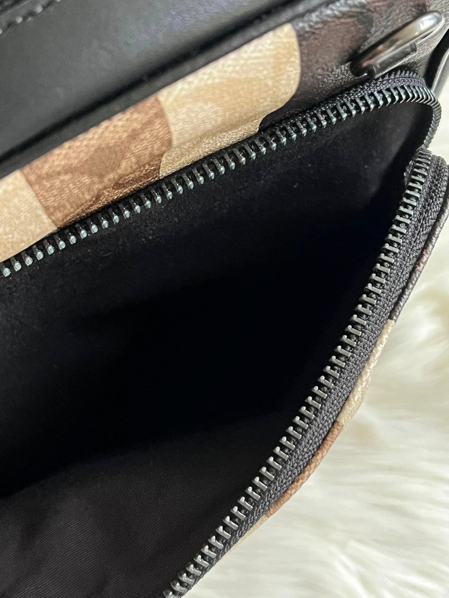 Coach Graham Pack in Blocked Signature Canvas with Varsity Stripe