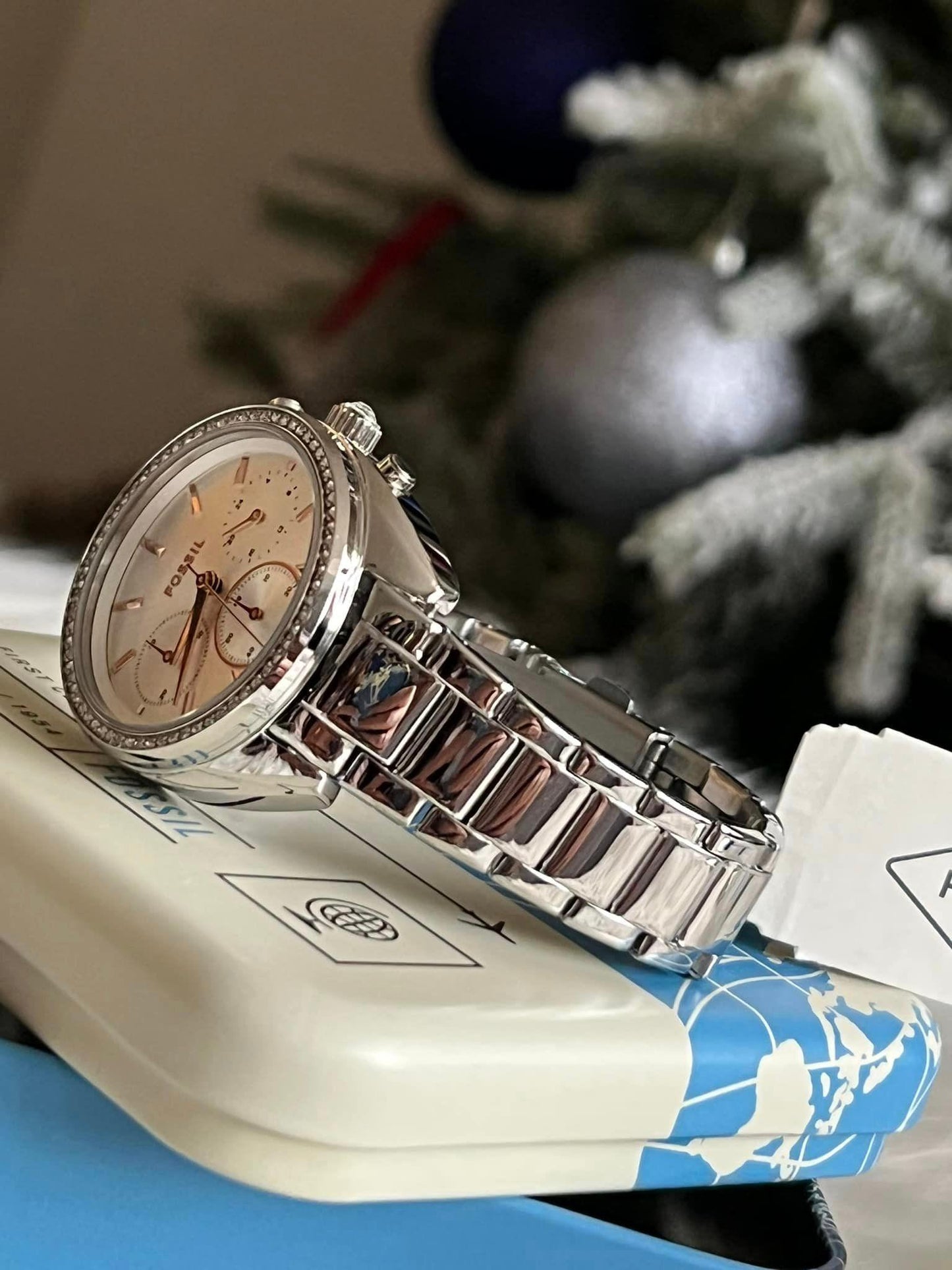 Fossil Women’s Vale Chronograph Stainless Steel Watch