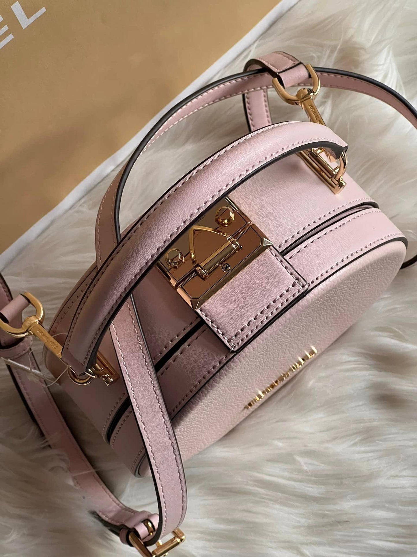 Michael Kors Serena Small Pebbled Leather Crossbody Bag