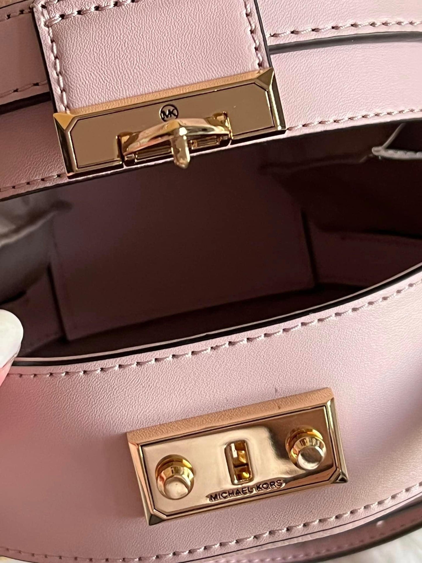 Michael Kors Serena Small Pebbled Leather Crossbody Bag