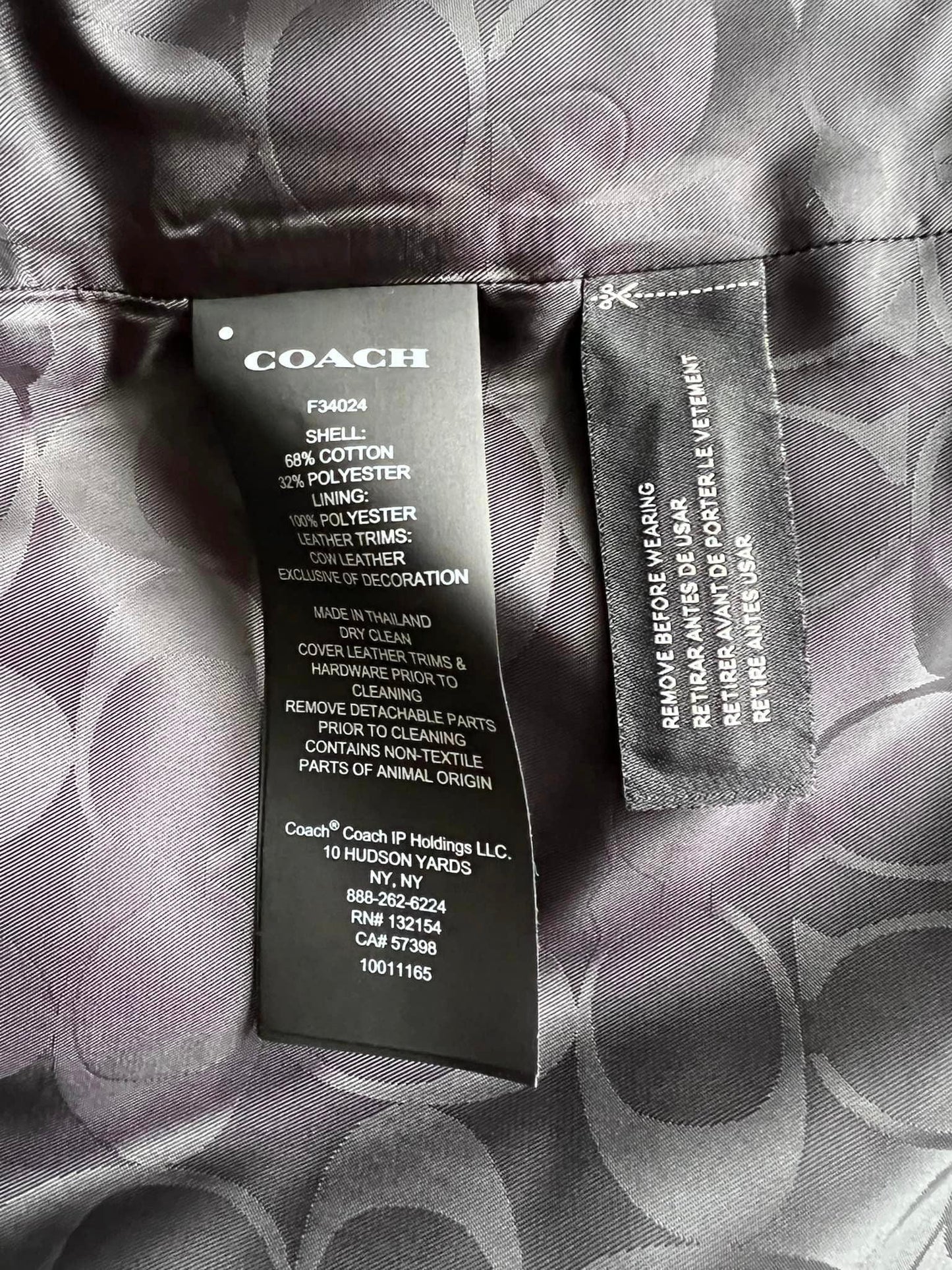 Coach Trench Coat