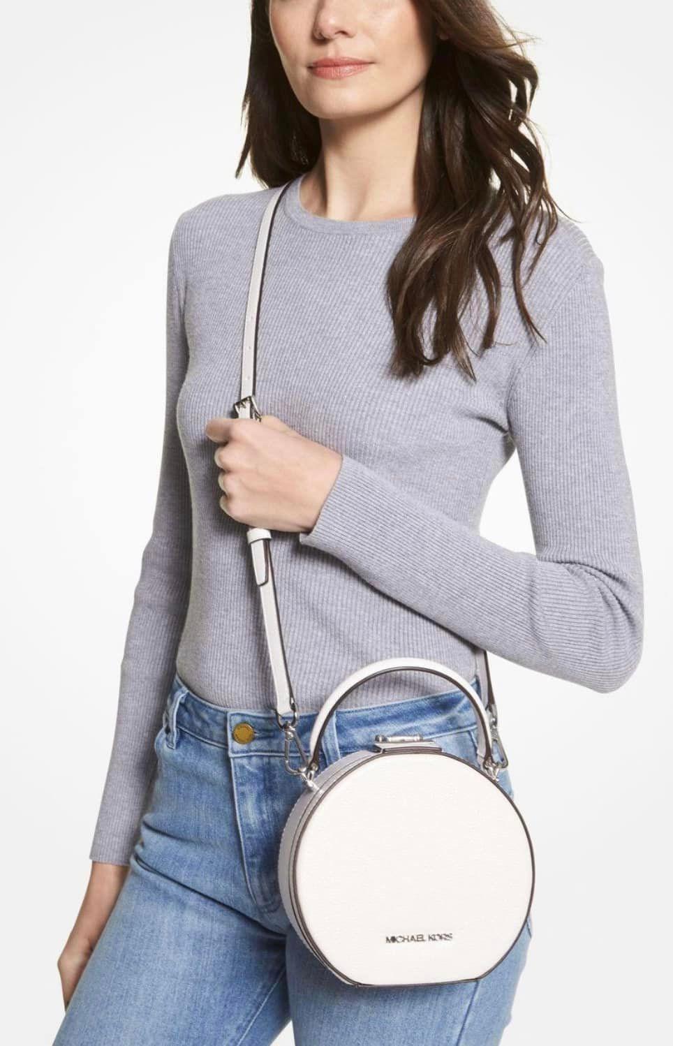 Michael Kors Serena Small Pebbled Leather Crossbody Bag