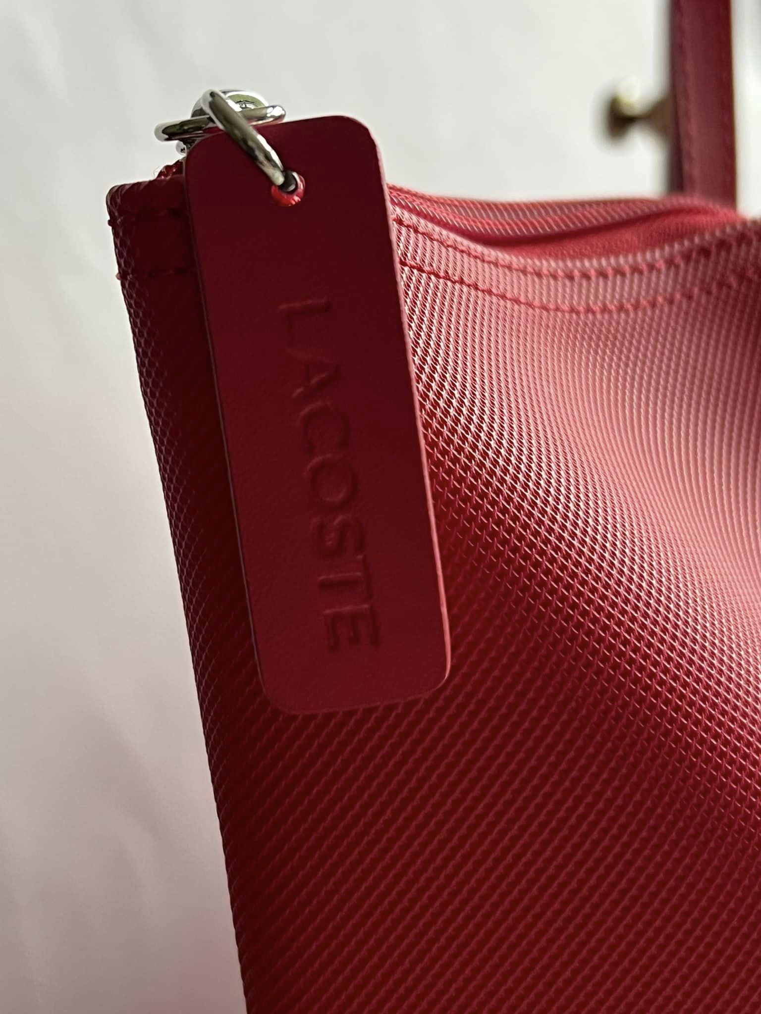 Lacoste shopping bag sale original vs fake