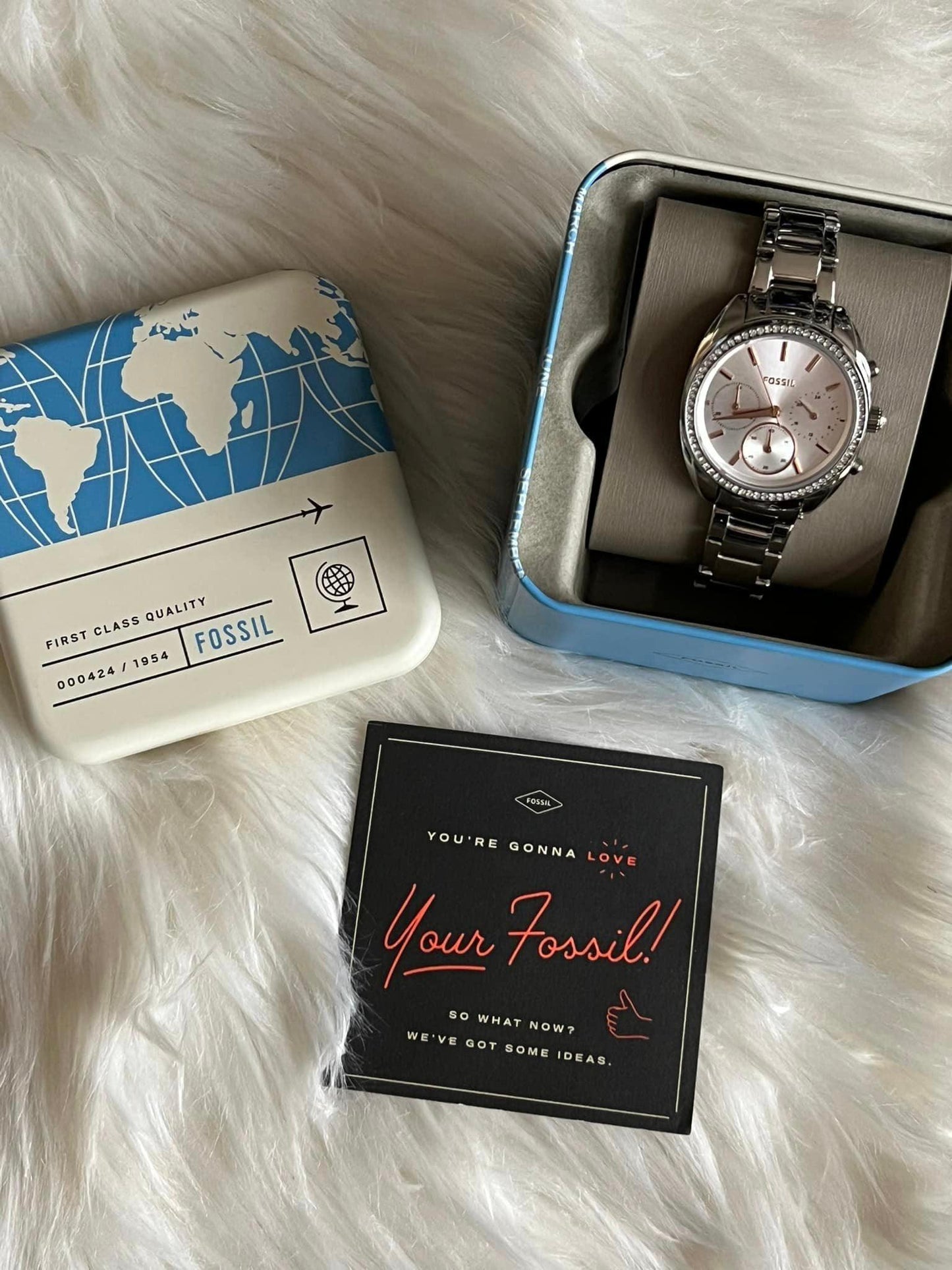Fossil Women’s Vale Chronograph Stainless Steel Watch