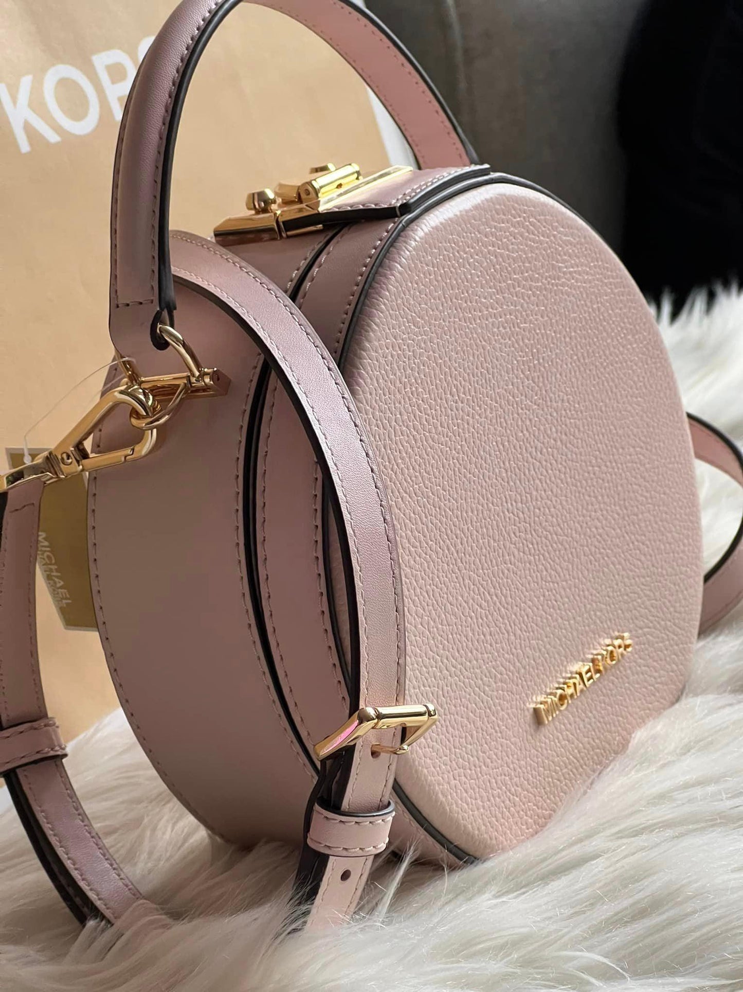 Michael Kors Serena Small Pebbled Leather Crossbody Bag
