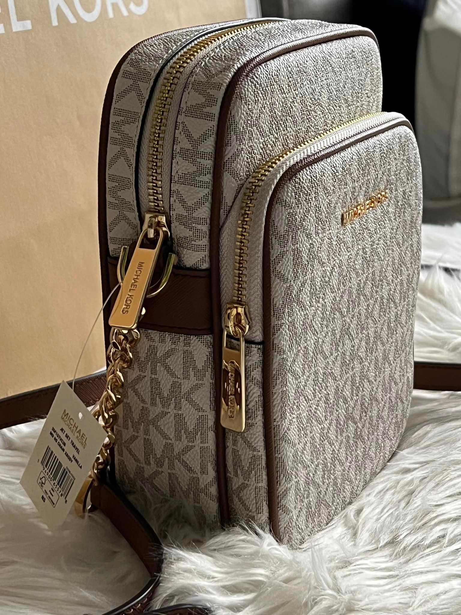 Michael Kors Jet Set Medium Logo Crossbody Bag – Club de Mode