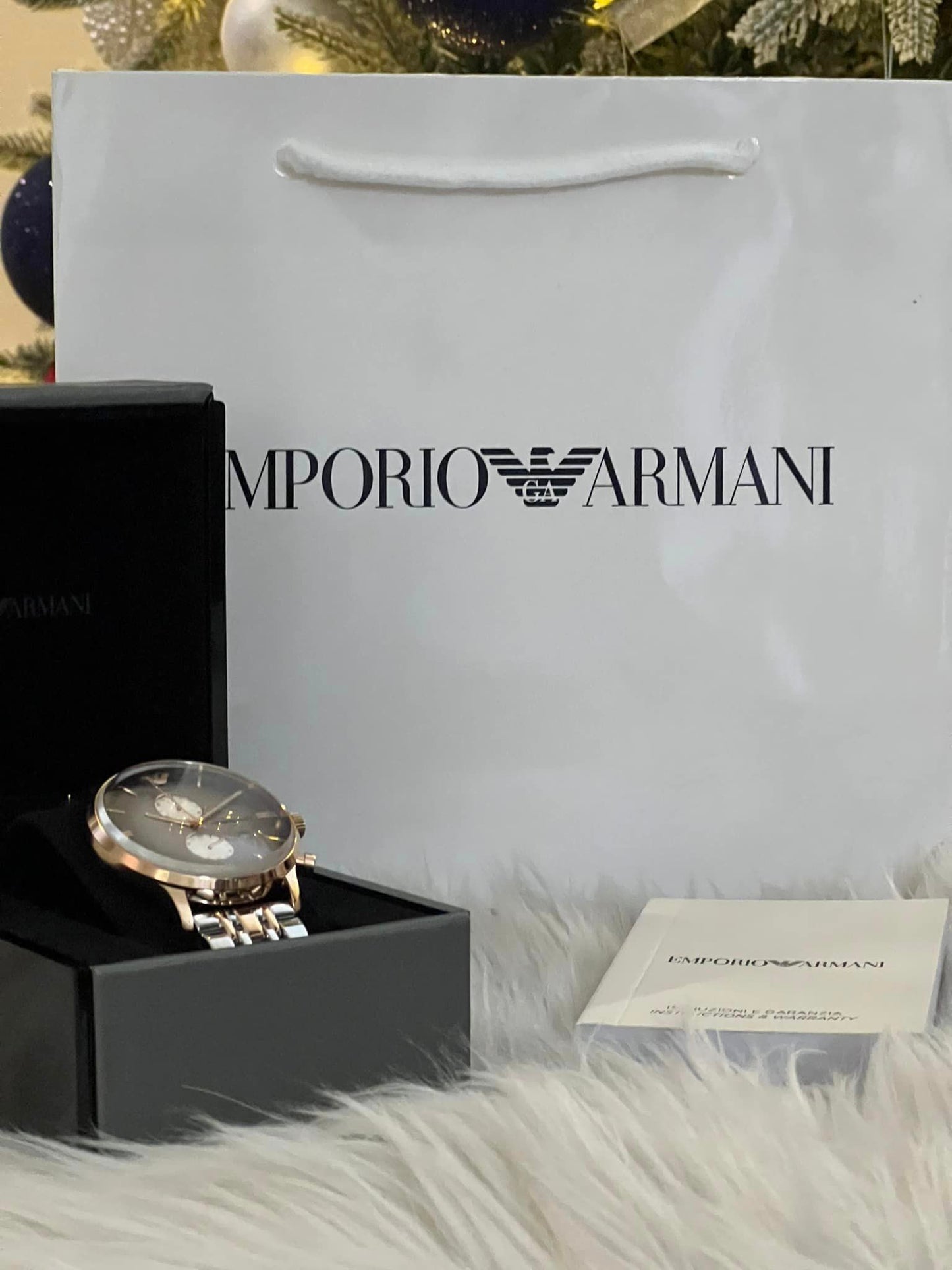 Emporio Armani Men’s Retro Rose Gold Watch