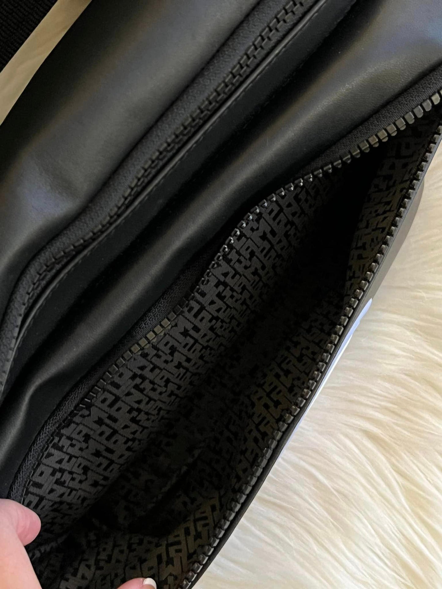 Longchamp Le Pliage Cuir Belt Bag