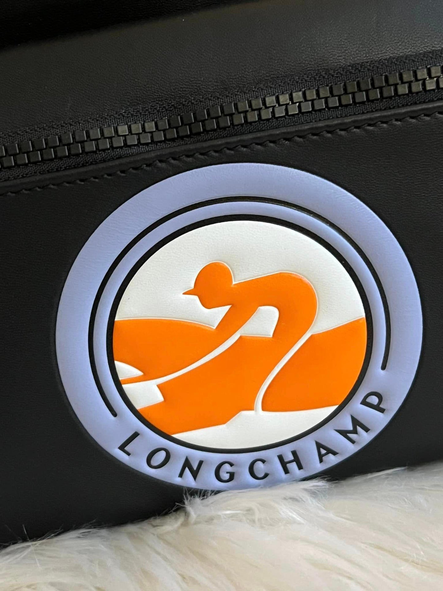 Longchamp Le Pliage Cuir Belt Bag