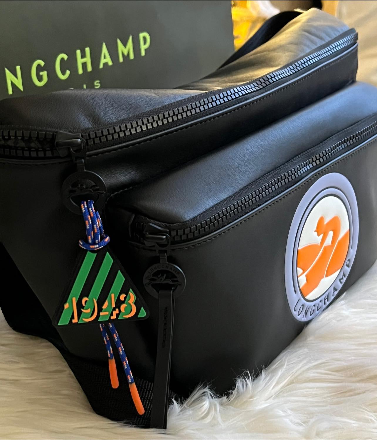 Longchamp Le Pliage Cuir Belt Bag