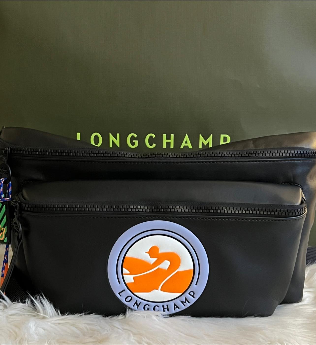 Longchamp Le Pliage Cuir Belt Bag