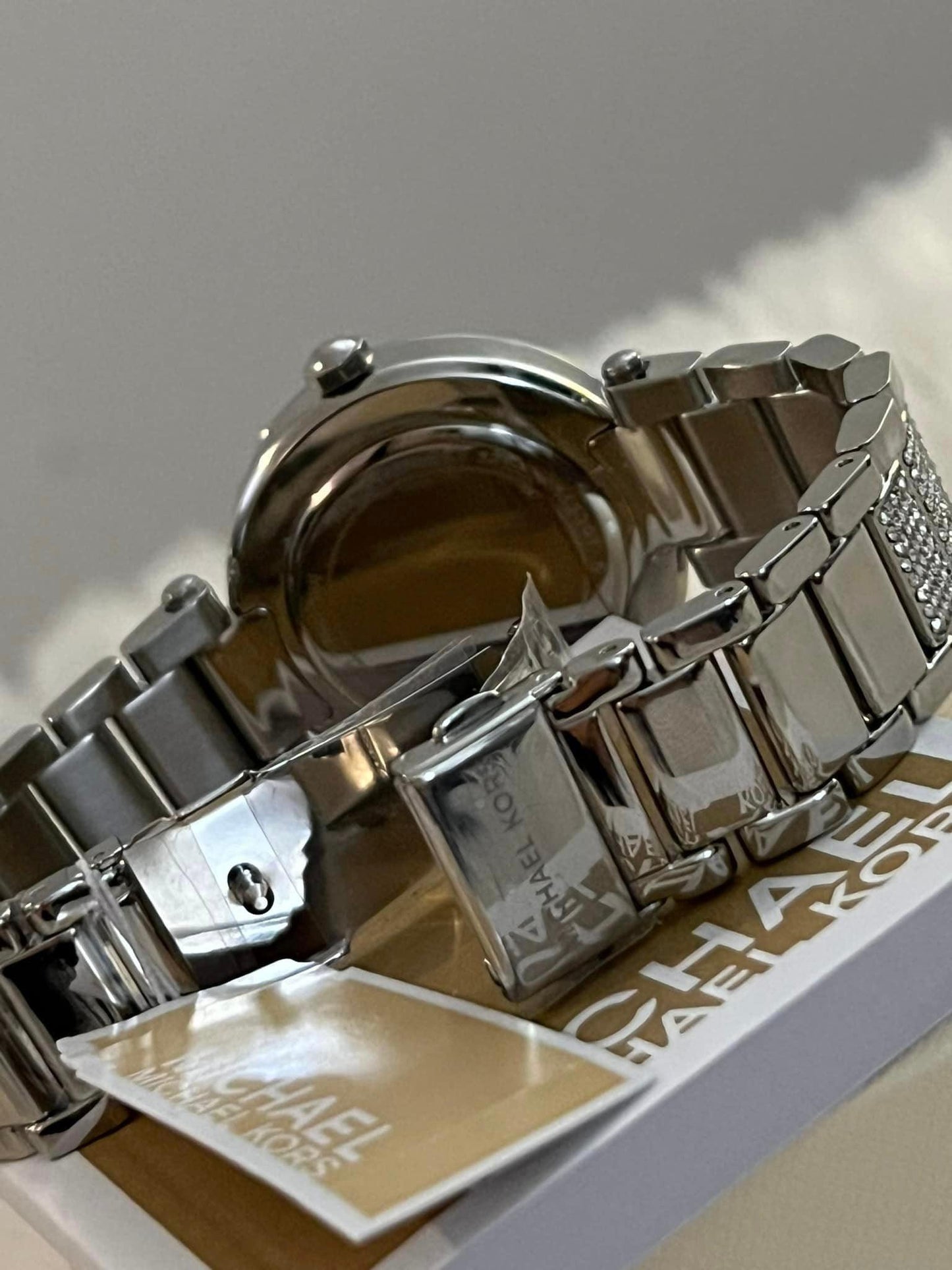 Michael Kors Women’s Parker Multifunction Silver-Tone Watch