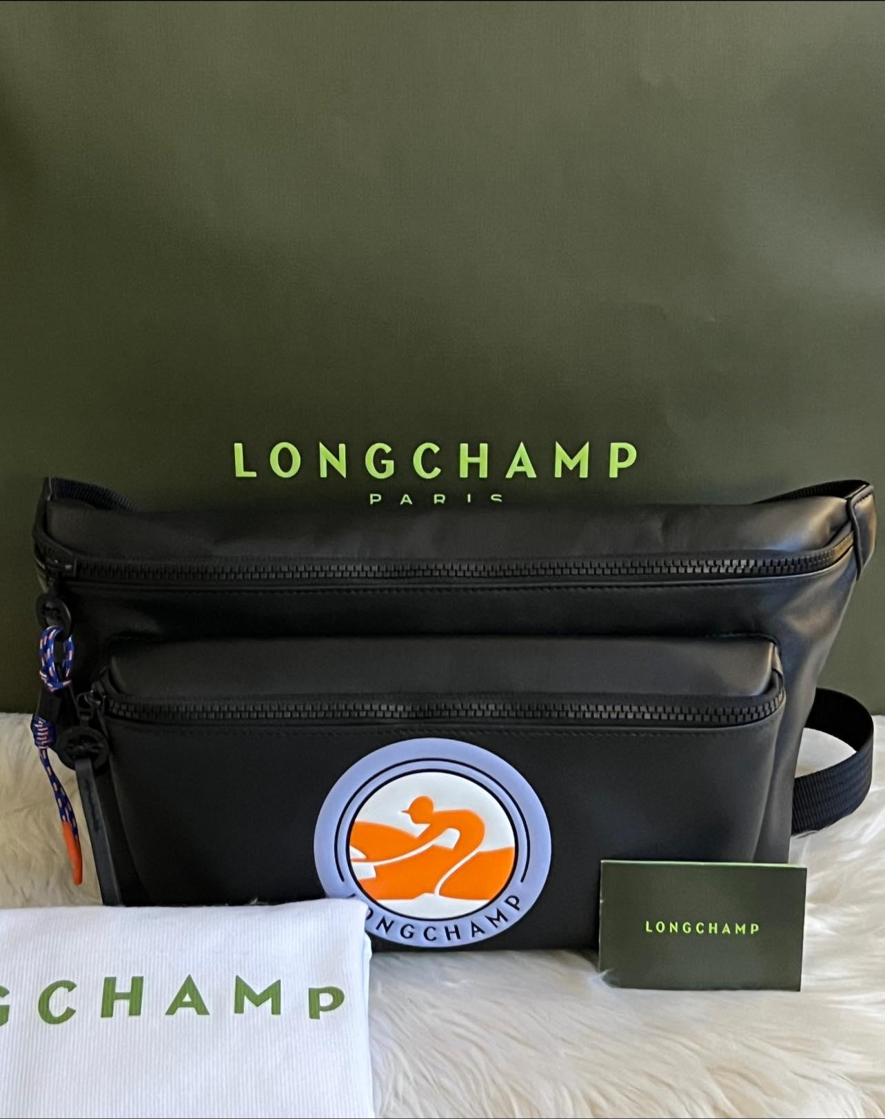 Longchamp Le Pliage Cuir Belt Bag