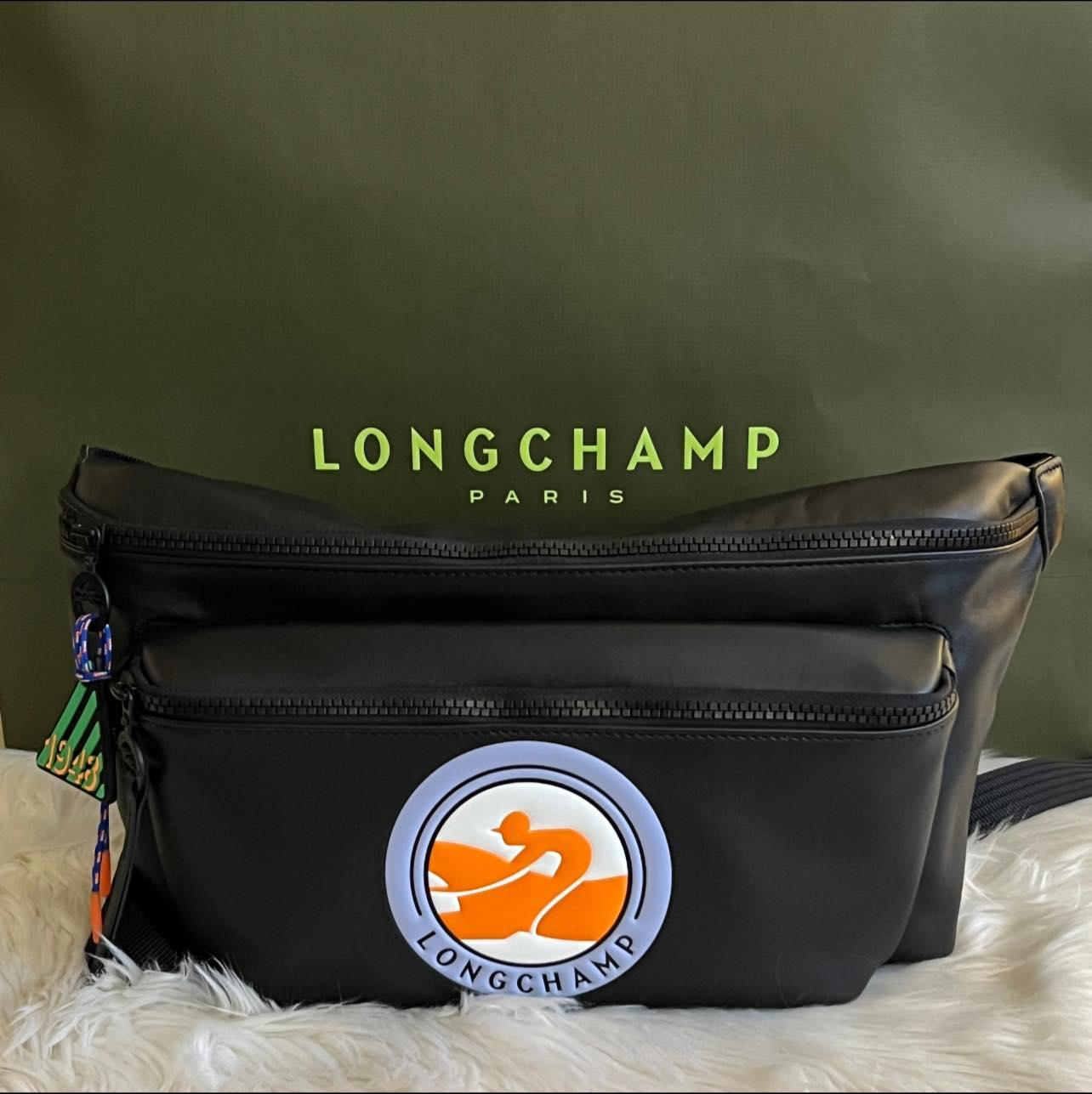 Longchamp Le Pliage Cuir Belt Bag