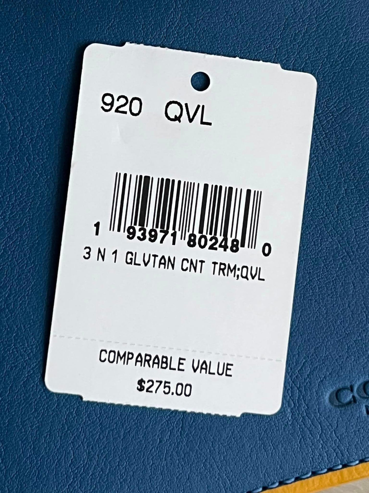 Coach Men’s 3-in-1 Wallet
