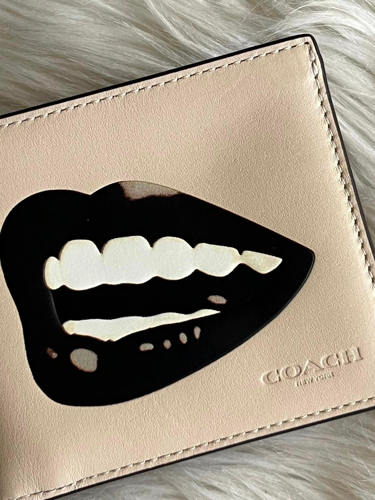 Coach X Tom Wesselmann Double Billfold Wallet