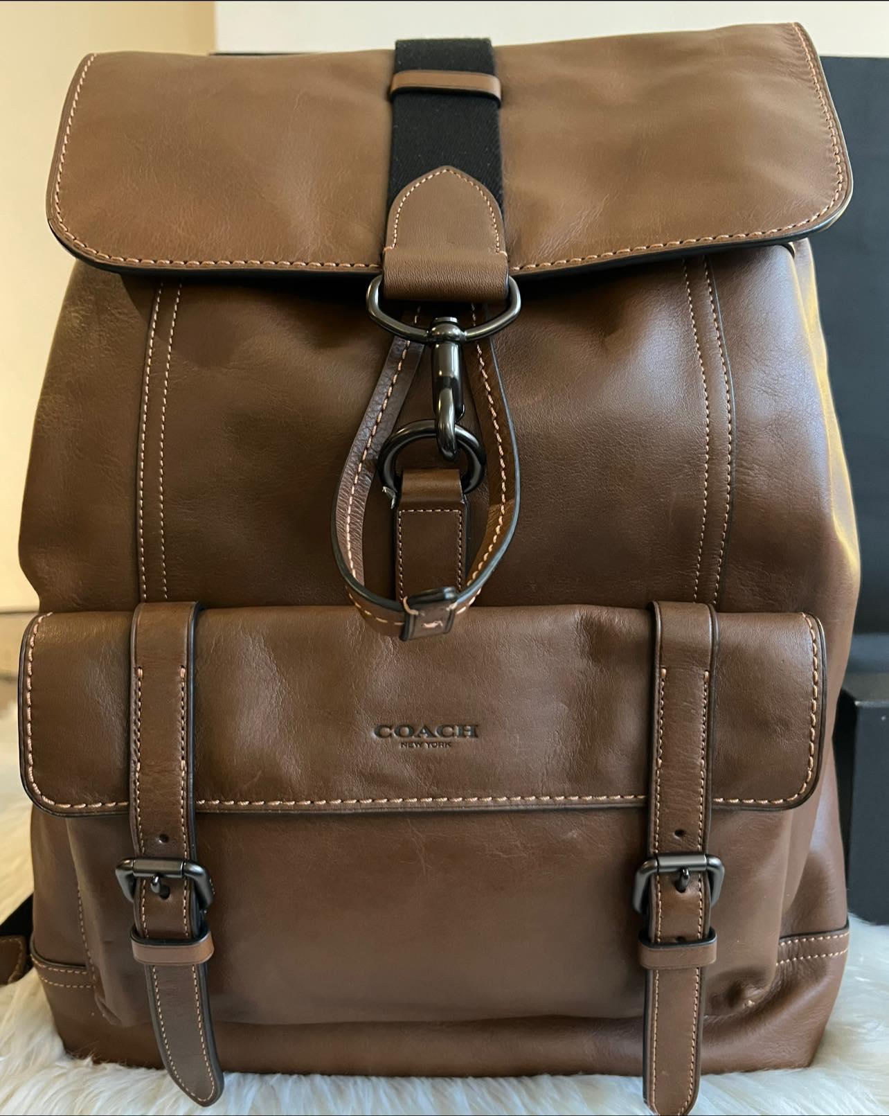 coach bleecker backpack with wild beast print Coach Bleecker Backpack – Club de Mode