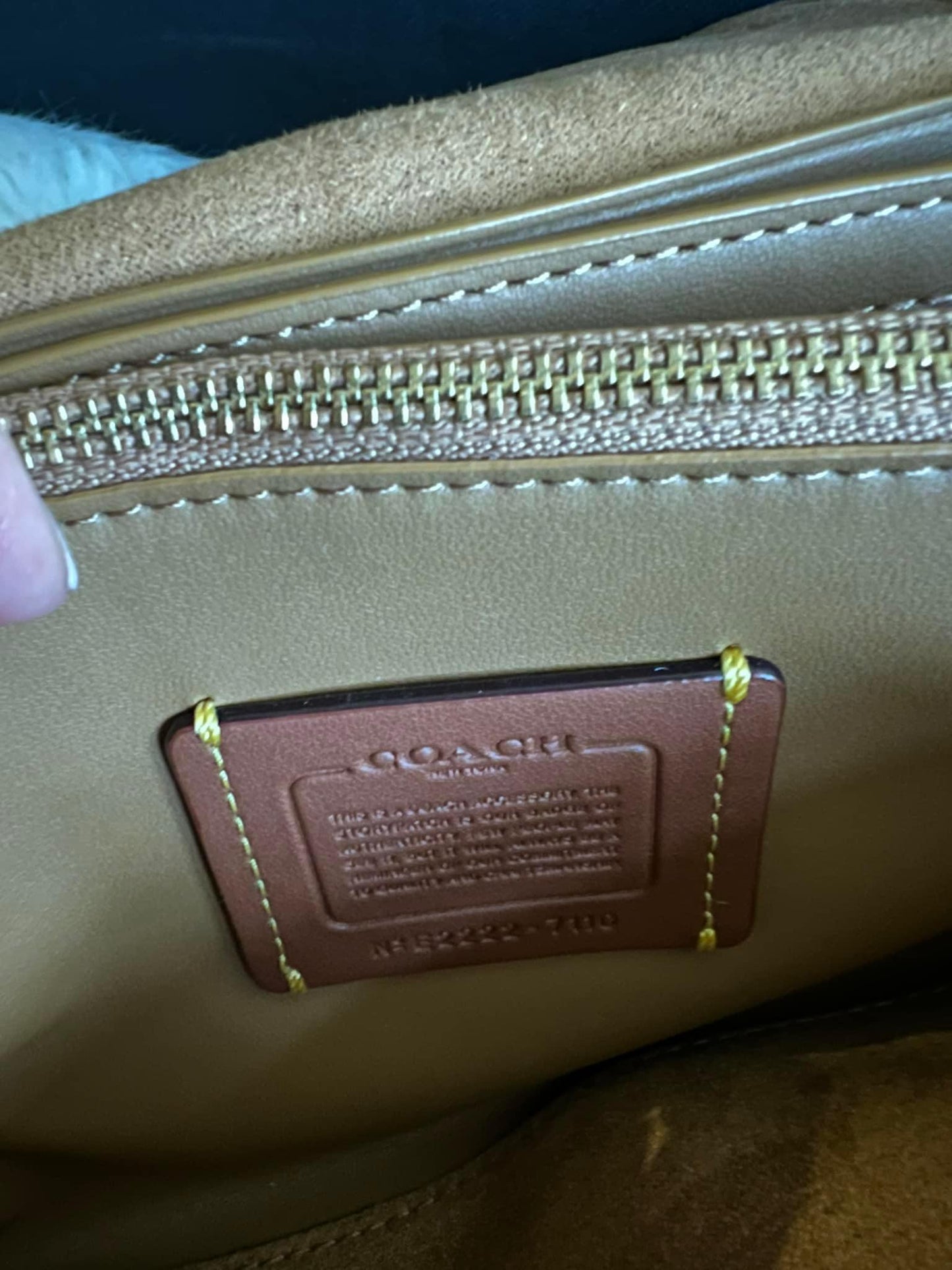 Coach Tabby Chain Clutch with Beadchain