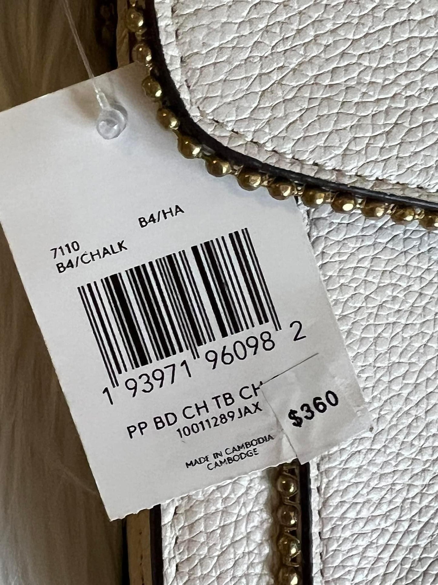 Coach Tabby Chain Clutch with Beadchain
