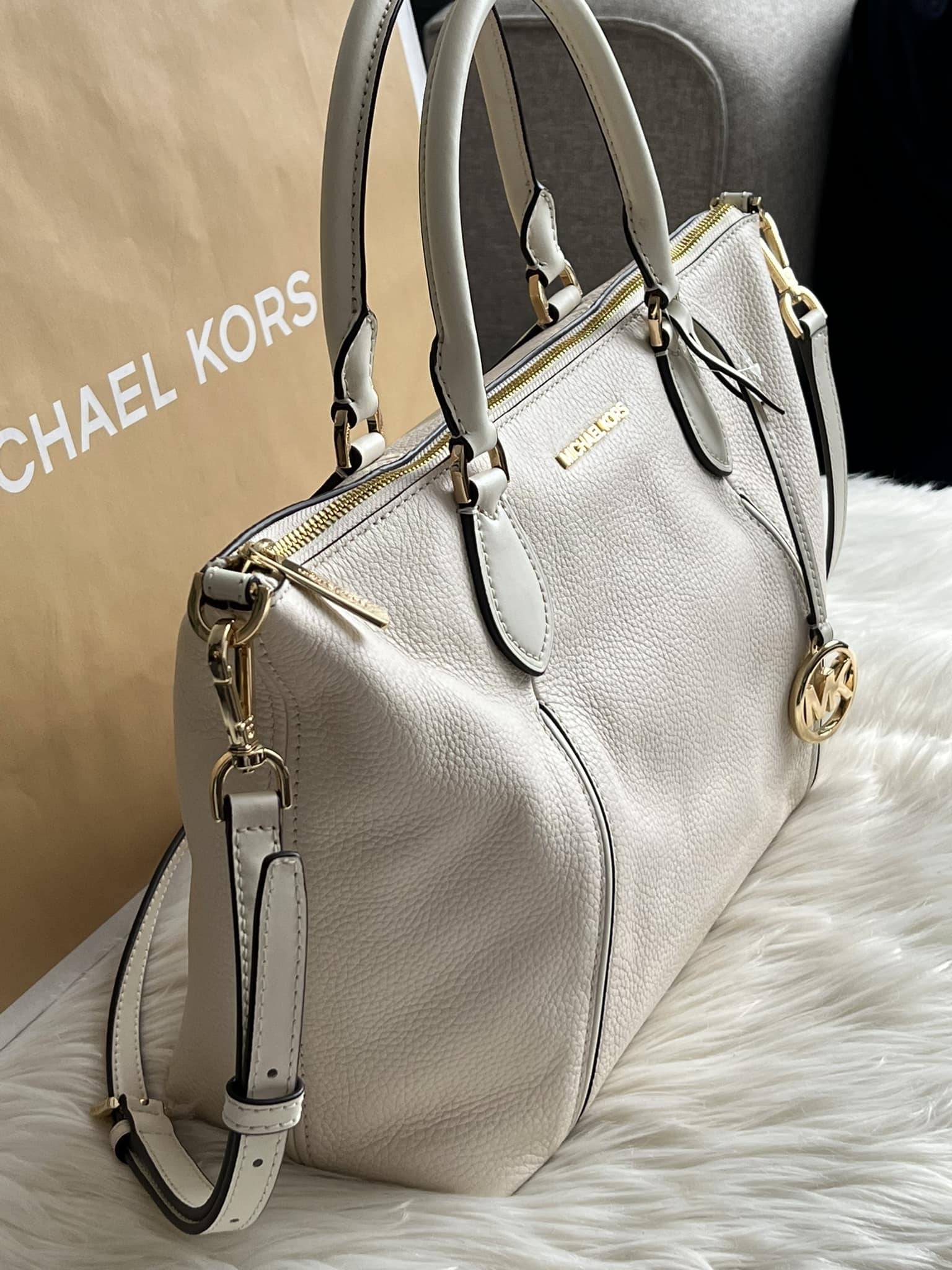 Michael kors lenox online satchel