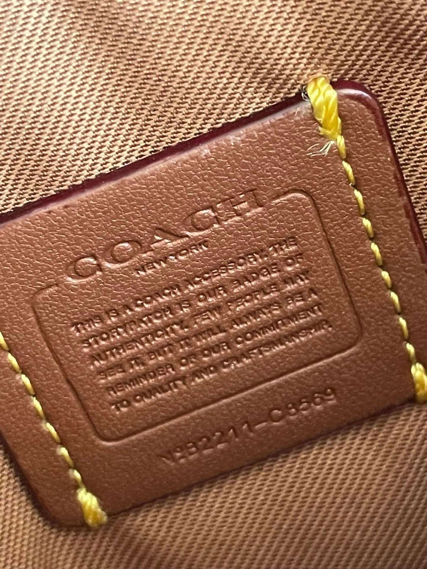 Coach L Zip Wristlet in Colorblock
