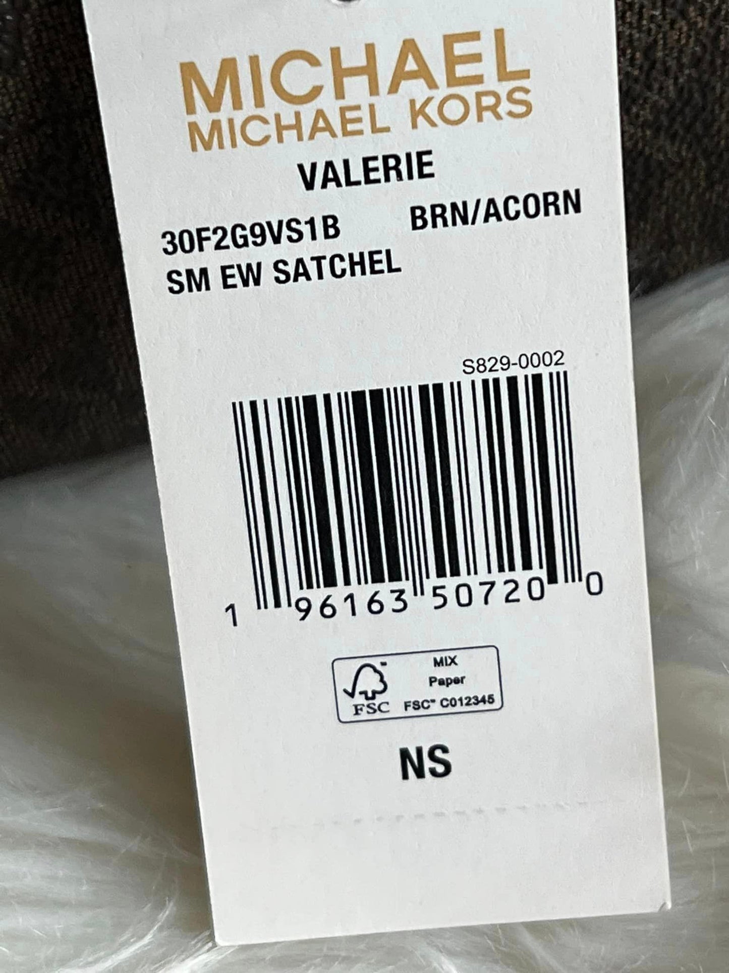 Michael Kors Valerie Small Logo Satchel