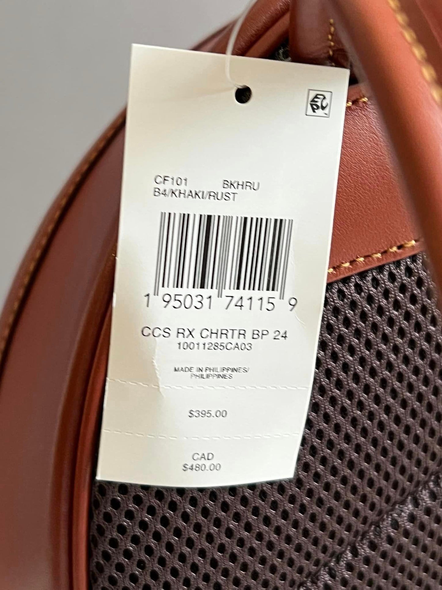 Coach Charter Backpack 24 In Signature Canvas with Rexy Print