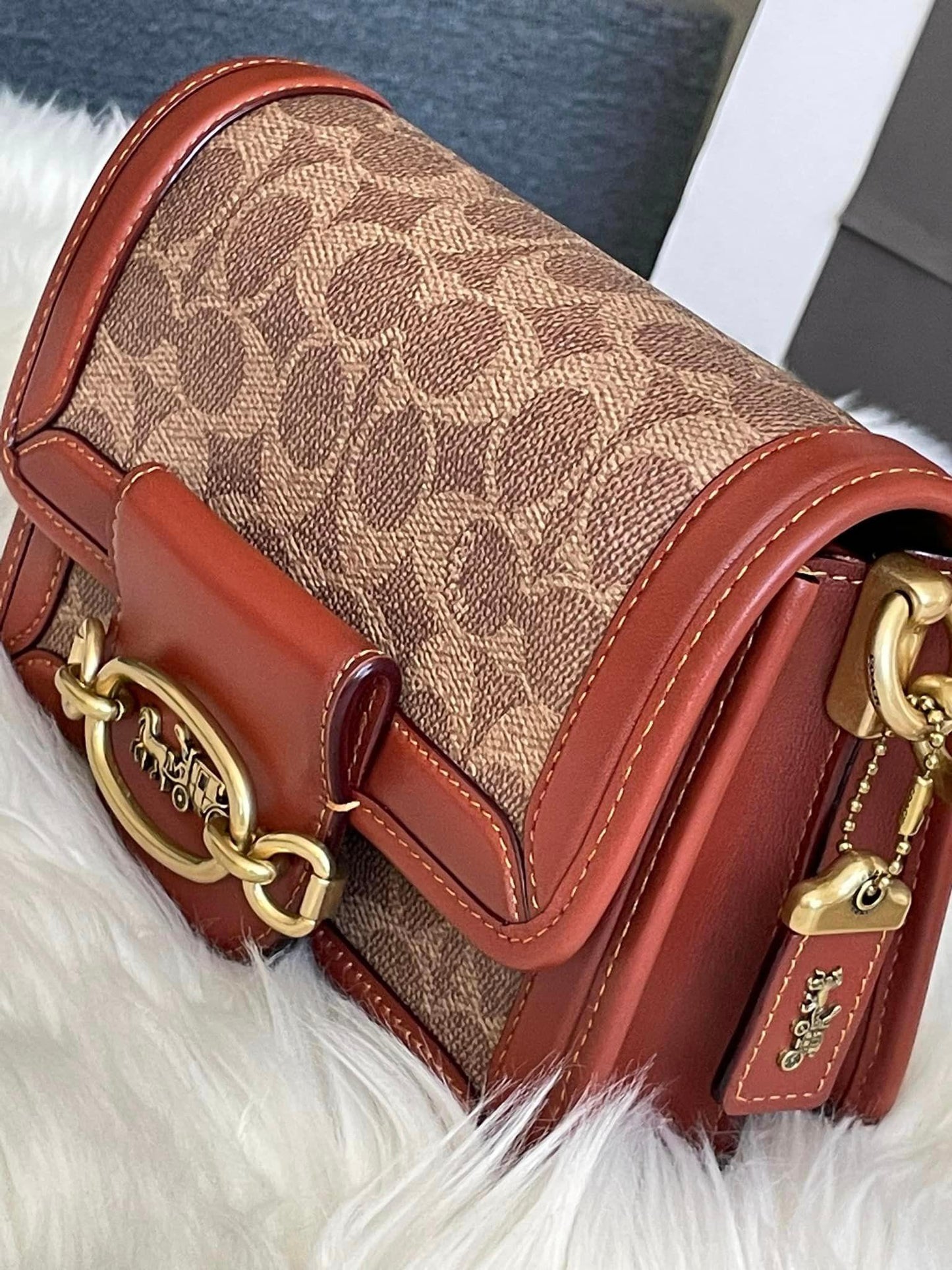 Coach Hero Crossbody in Signature Canvas