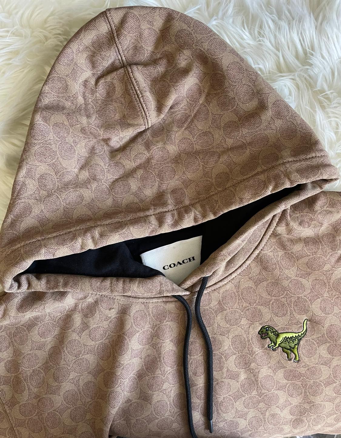 Coach discount monogram hoodie