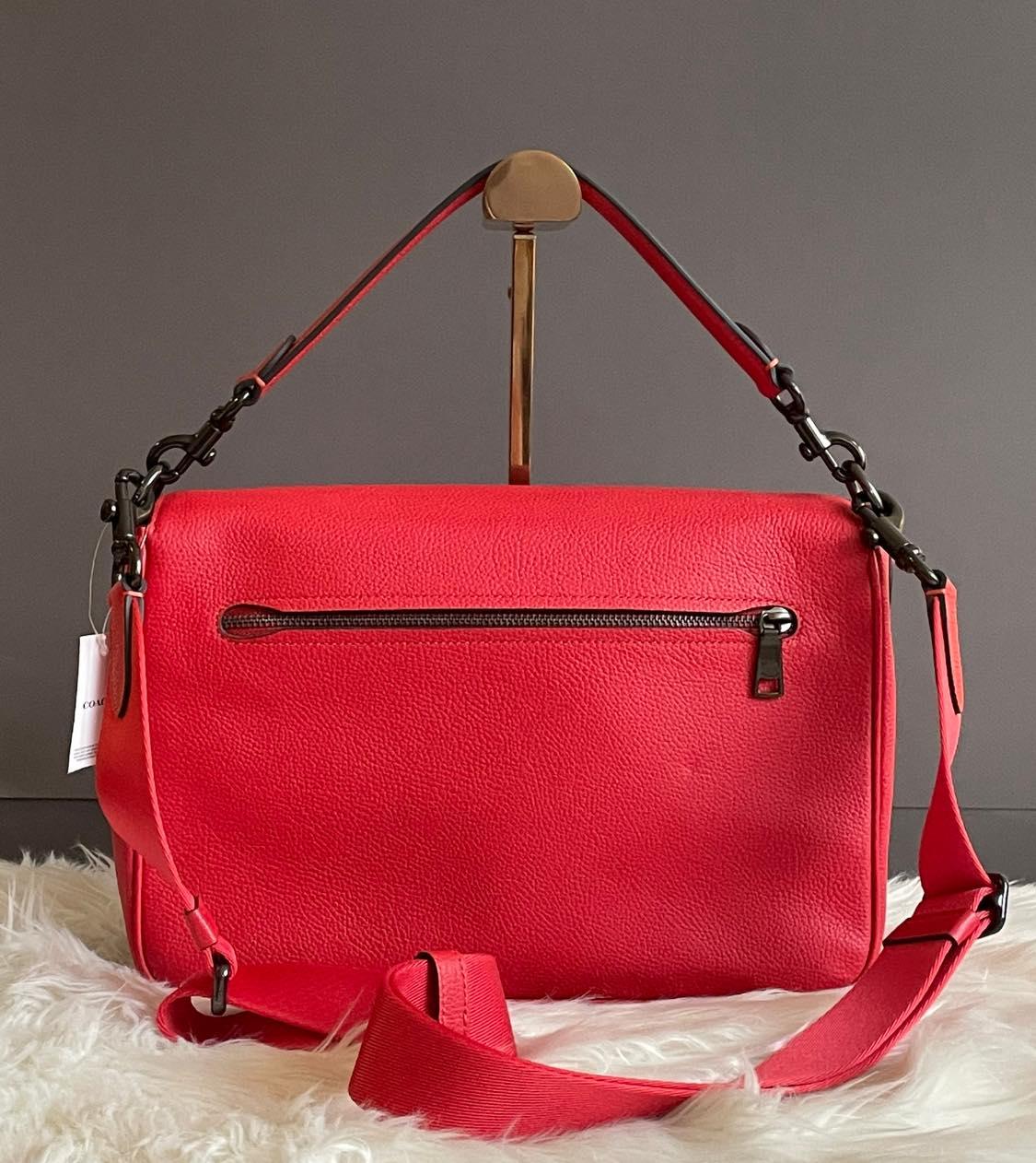 Coach soft leather online crossbody bag