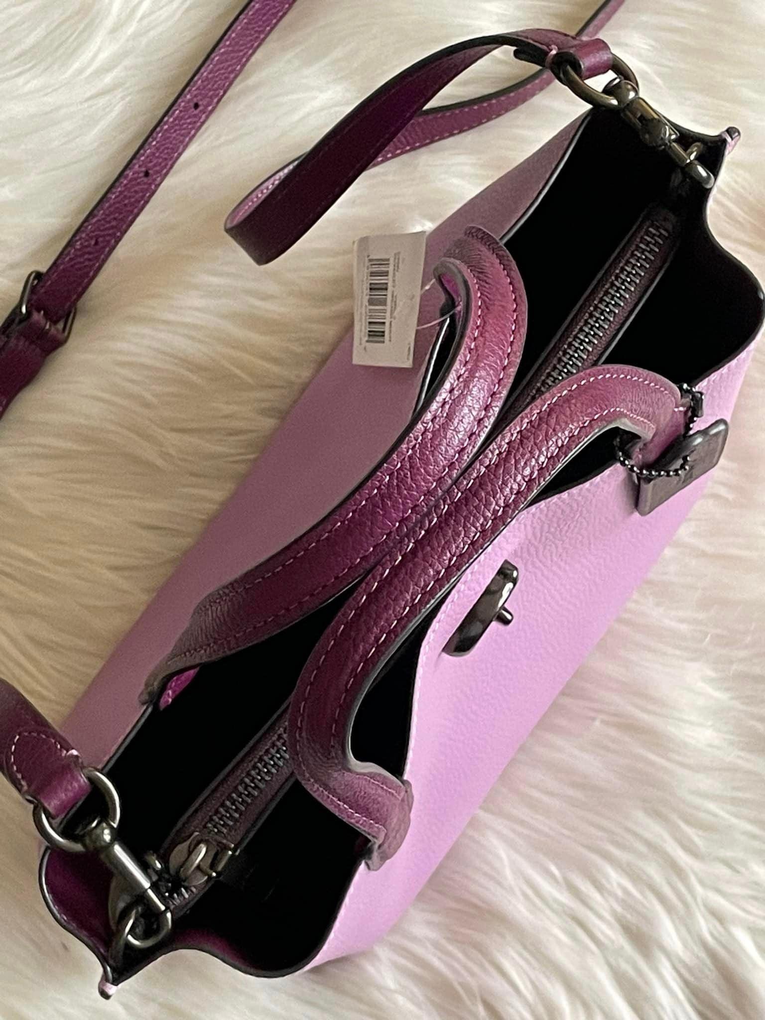 Coach charlie colorblock online bucket bag