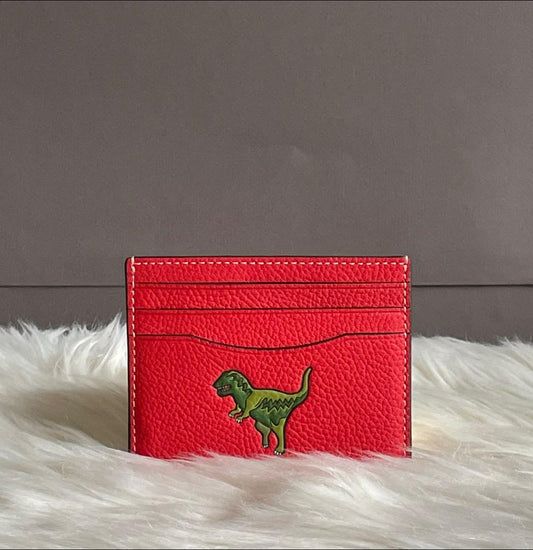 Coach Card Case with Rex