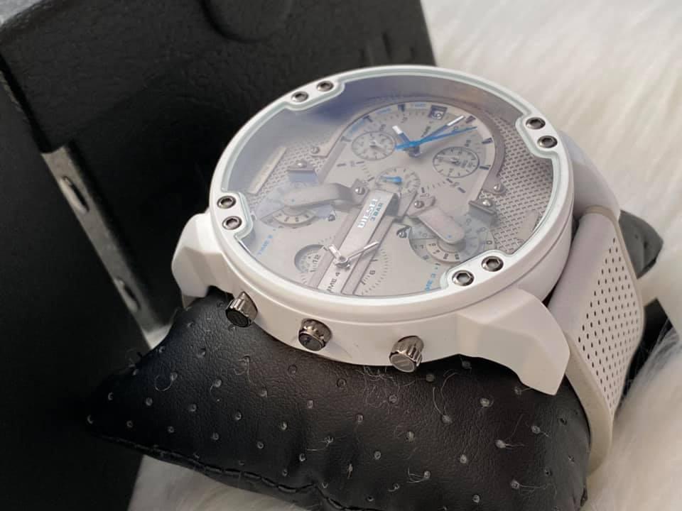 Diesel Men’s Mr. Daddy 2.0 Chronograph Leather Watch
