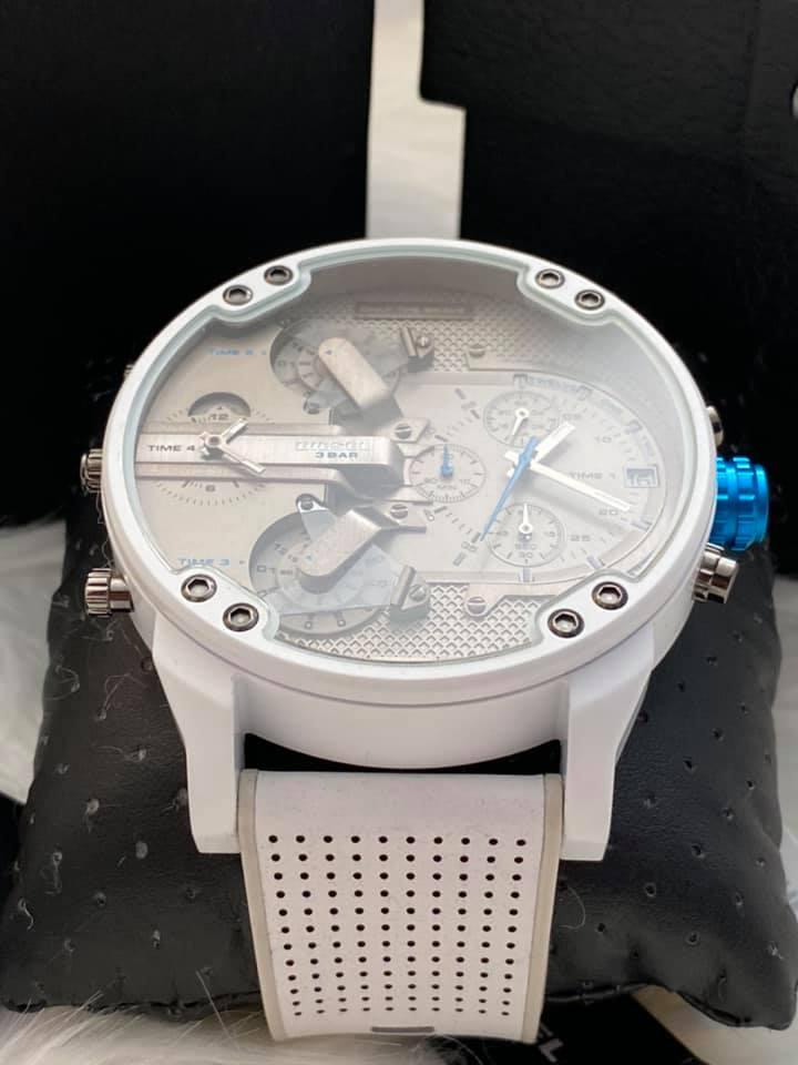 Diesel Men’s Mr. Daddy 2.0 Chronograph Leather Watch