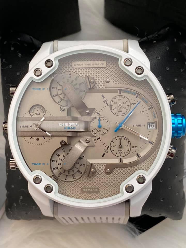 Diesel Men’s Mr. Daddy 2.0 Chronograph Leather Watch