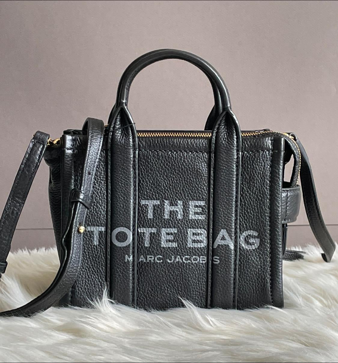 Marc Jacobs The Leather Micro Tote Bag