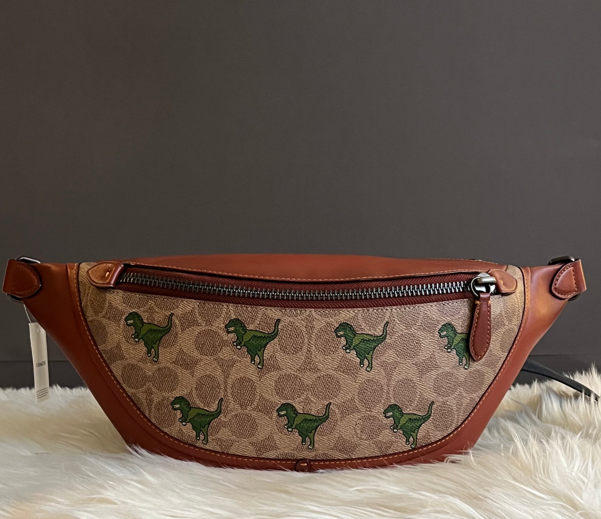 Coach waist bag dino sale