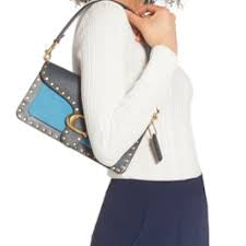 Coach Tabby Shoulder Bag 26 in Colorblock with Rivets