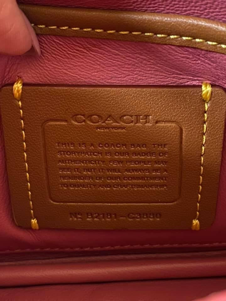 Coach Pillow Tabby 18 Mini B4/Rouge C3880 Shoulder Bag