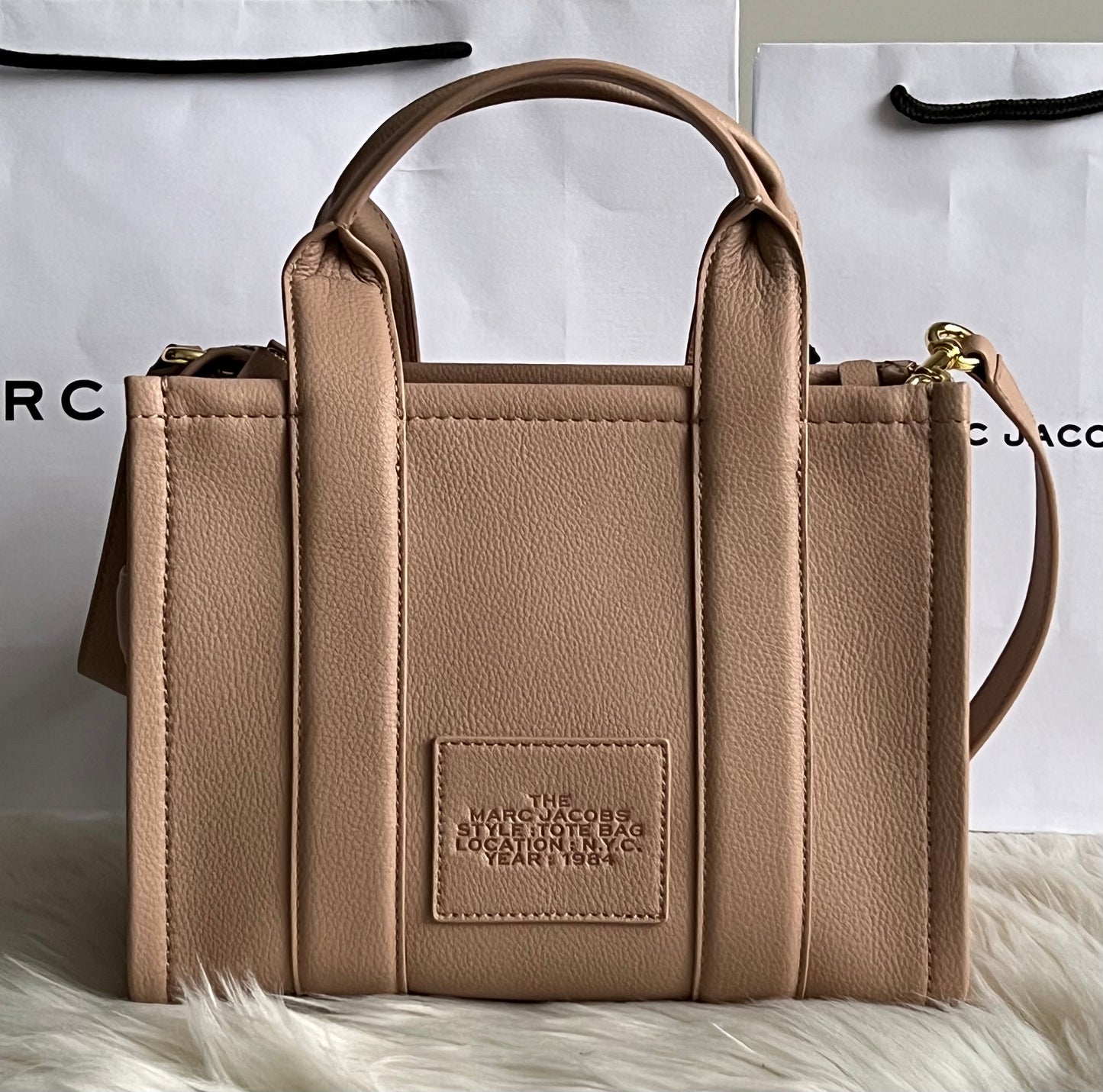 Marc Jacobs The Leather Mini Tote Bag