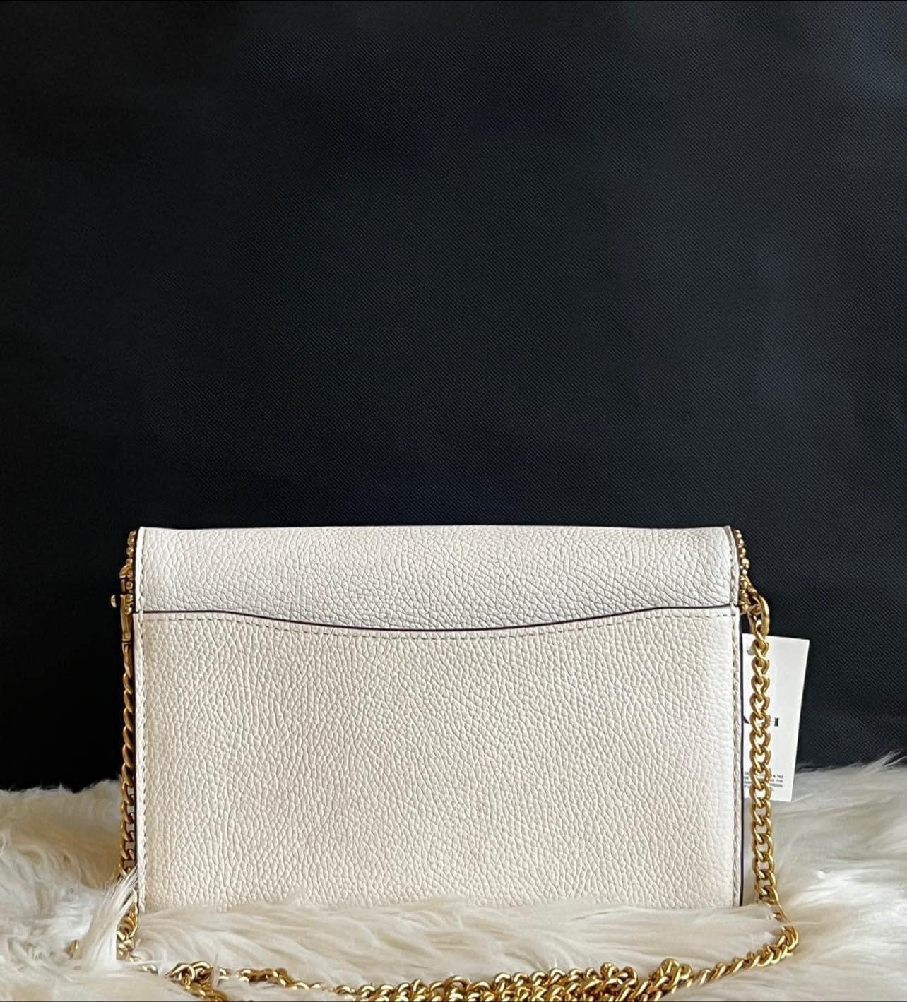 Coach Tabby Chain Clutch with Beadchain