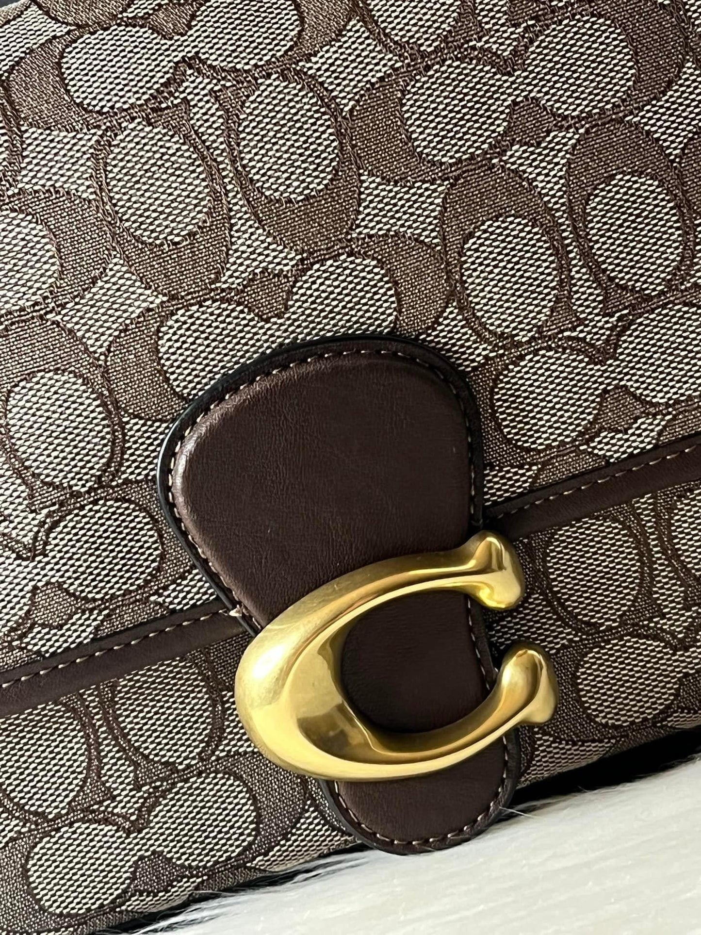 Coach Soft Tabby Shoulder Bag in Signature Jacquardn