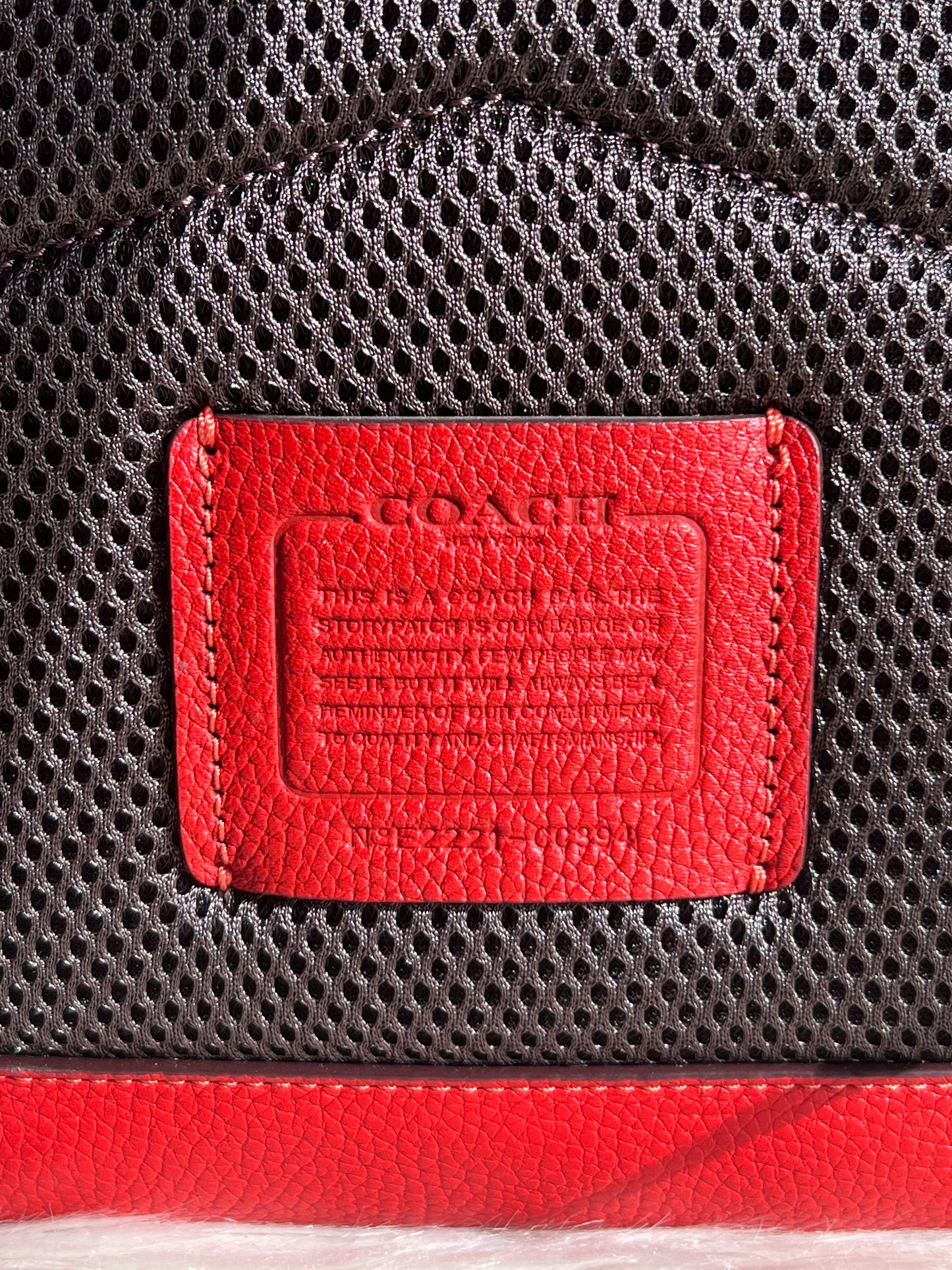 Coach Charter Backpack 24 In Signature Leather