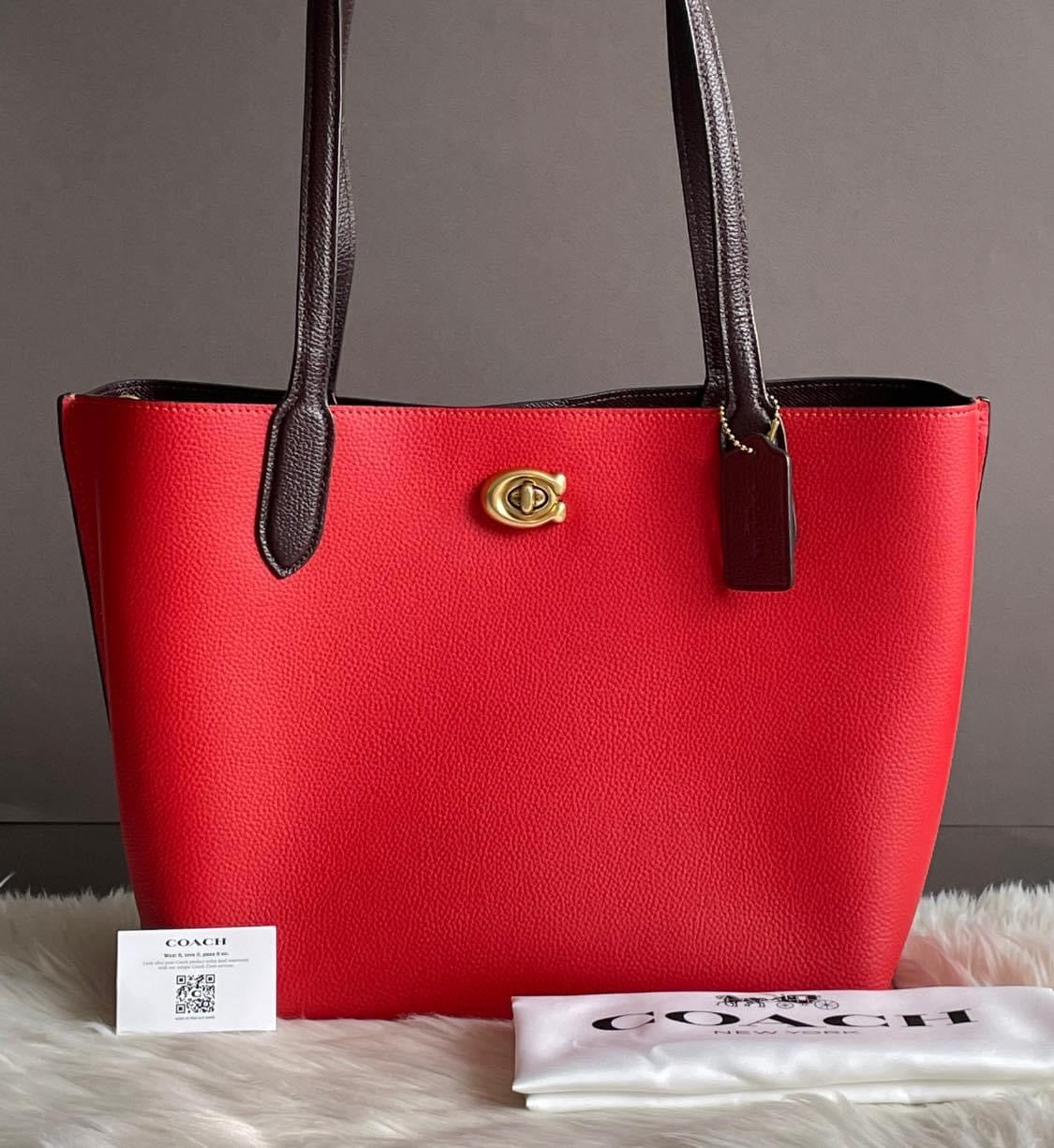 Coach Willow Tote in Colorblock